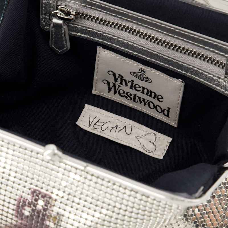 Granny Frame Purse - Vivienne Westwood - Leather - Silver