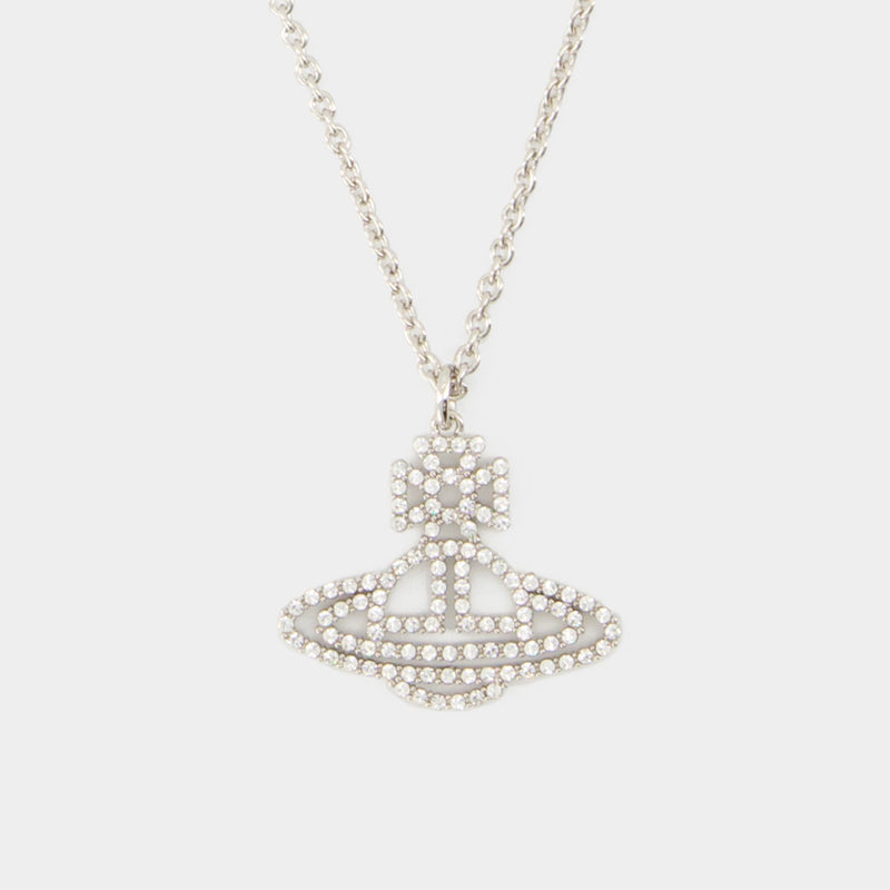 Annalisa Pendant Necklace - Vivienne Westwood - Brass - Silver