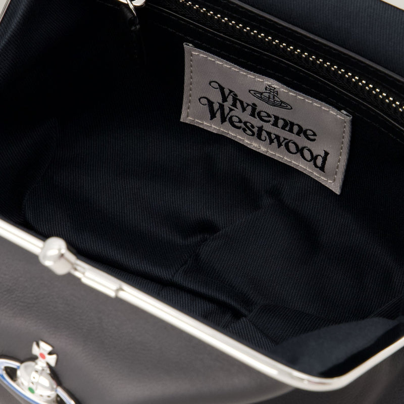 Granny Frame Bag- Vivienne Westwood - Leather - Black