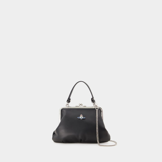 Granny Frame Bag- Vivienne Westwood - Leather - Black