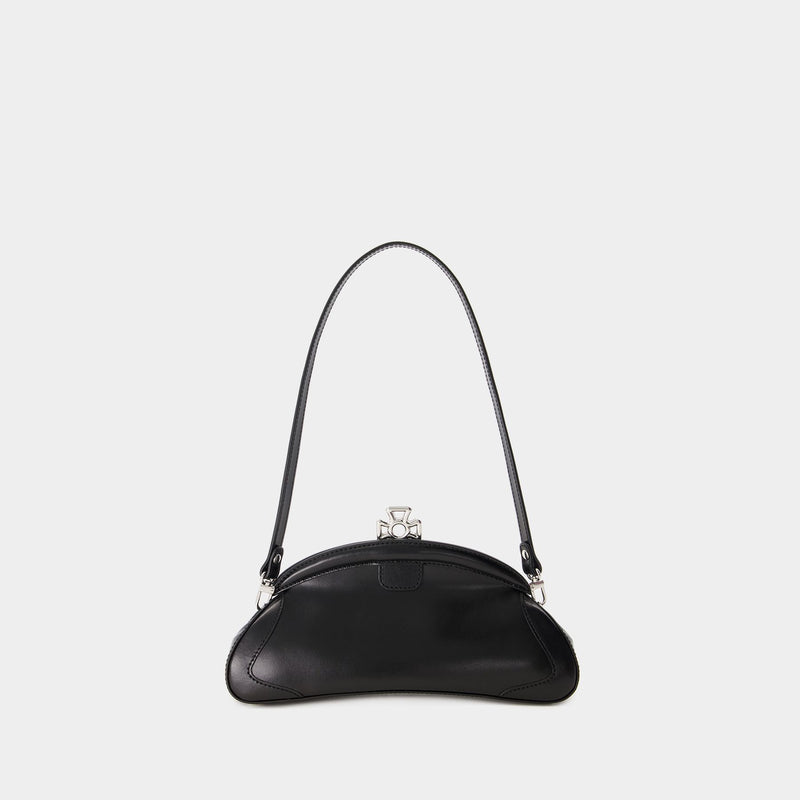 Amber Clutch - Vivienne Westwood - Leather - Black