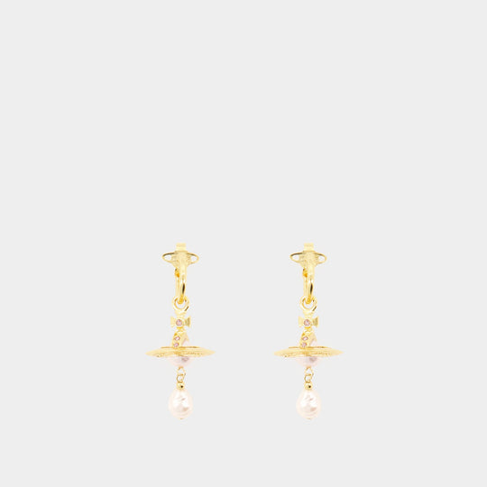 Aleksa Earrings - Vivienne Westwood - Brass - Gold