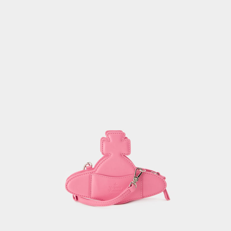 Nano Orb Crossbody - Vivienne Westwood - Leather - Pink