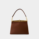 Vela Sholuder Bag - Etro - Leather - Brown