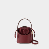 Secchiello Crossbody Bag - Etro - Leather - Burgundy