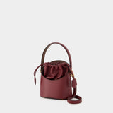 Secchiello Crossbody Bag - Etro - Leather - Burgundy