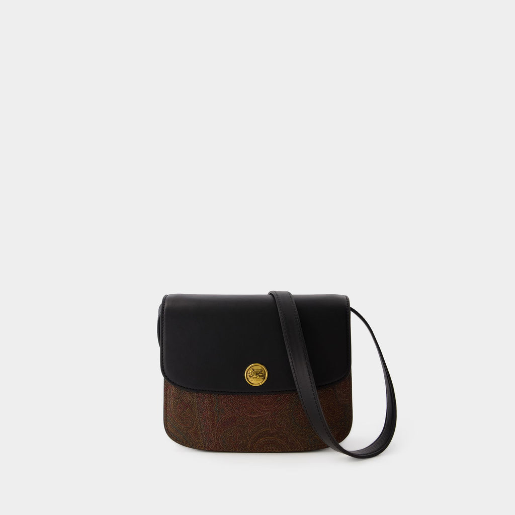 【関税込み】Tracolla Crossbody - Etro - Leather - Black 8050995959281_MAIN_68c7596838_