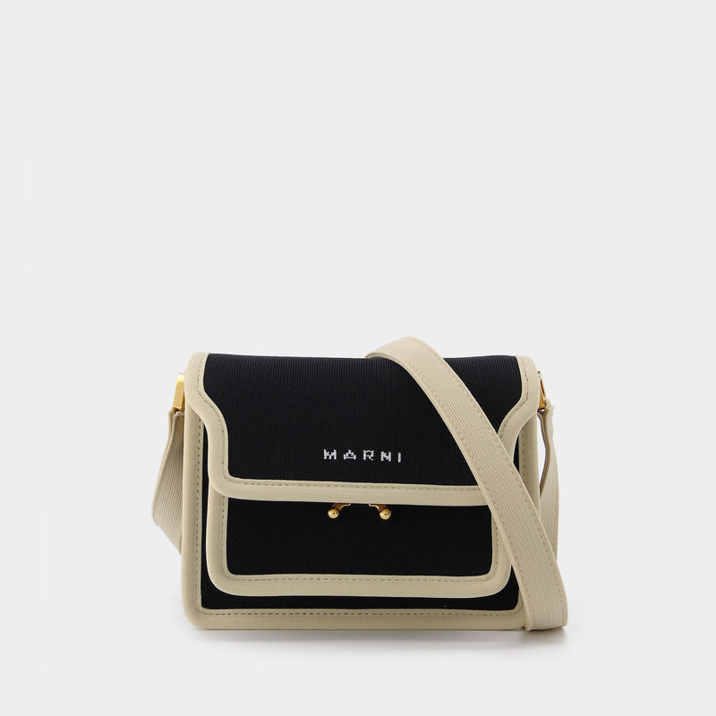 The iconic Marni Trunk is rescaled and proposed in a Mini size