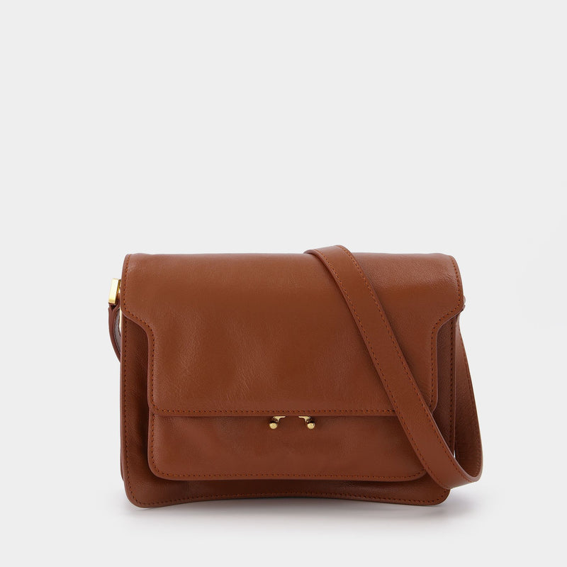 Trunk Soft Medium in Brown Leather