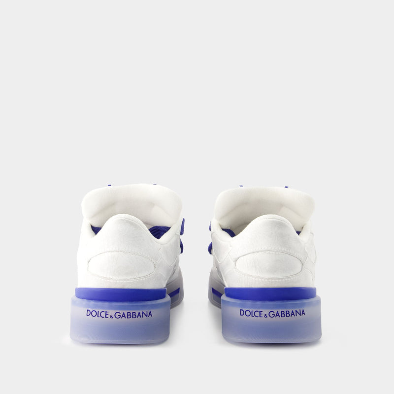 New Roma Sneakers - Dolce&Gabbana - Leather - White