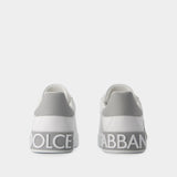 Portofino Sneakers - Dolce&Gabbana - Leather - White