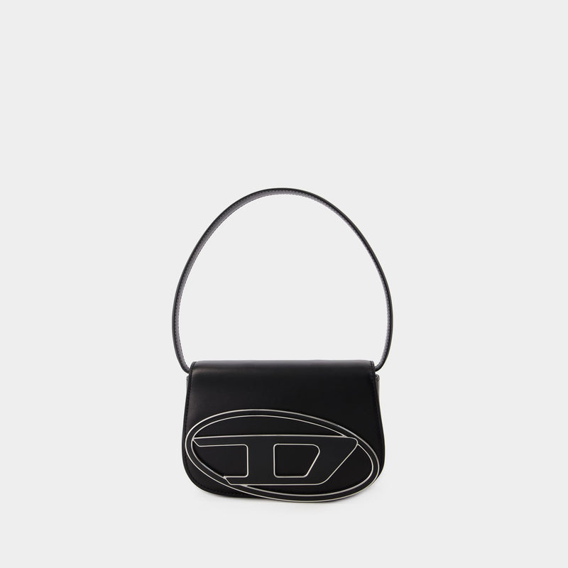 1DR Shoulder Bag - Diesel - Leather - Black
