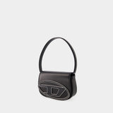 1DR Shoulder Bag - Diesel - Leather - Black