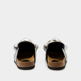 Chain Loafers - J.W. Anderson - Leather - Silver