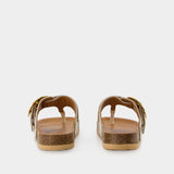 Chany Fussbett Mules - See By Chloe - Natural - Leather