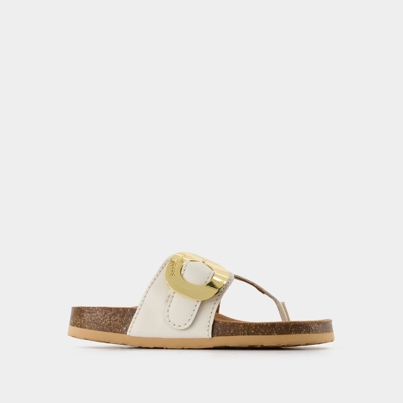 Chany Fussbett Mules - See By Chloe - Natural - Leather