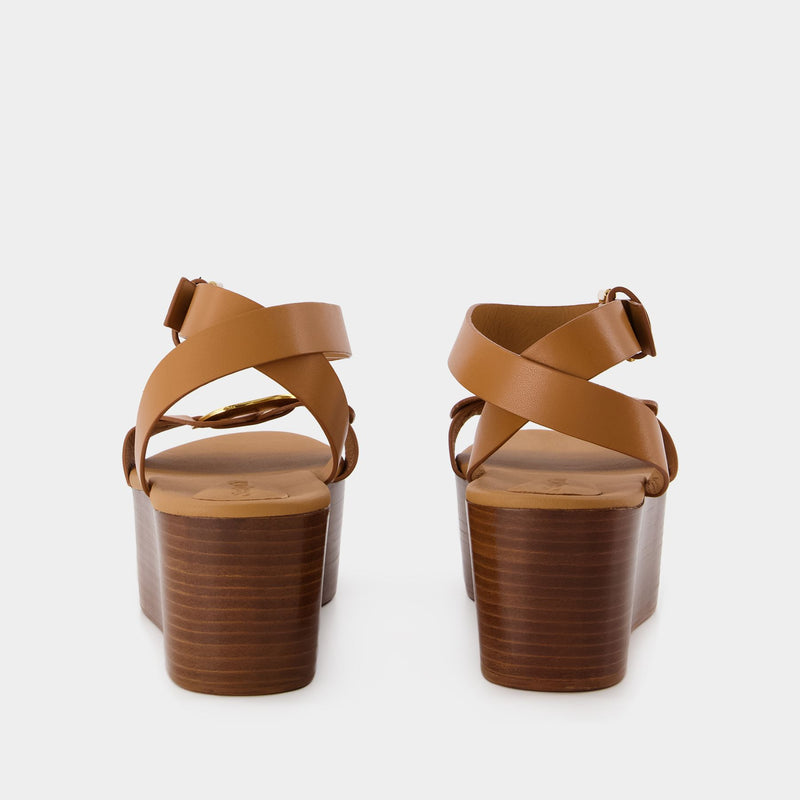 Joline Sandals - See By Chloe - Tan - Leather