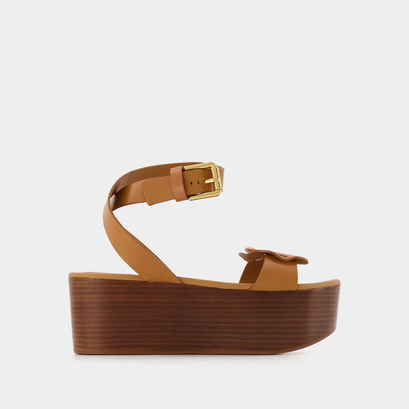 Joline Sandals - See By Chloe - Tan - Leather