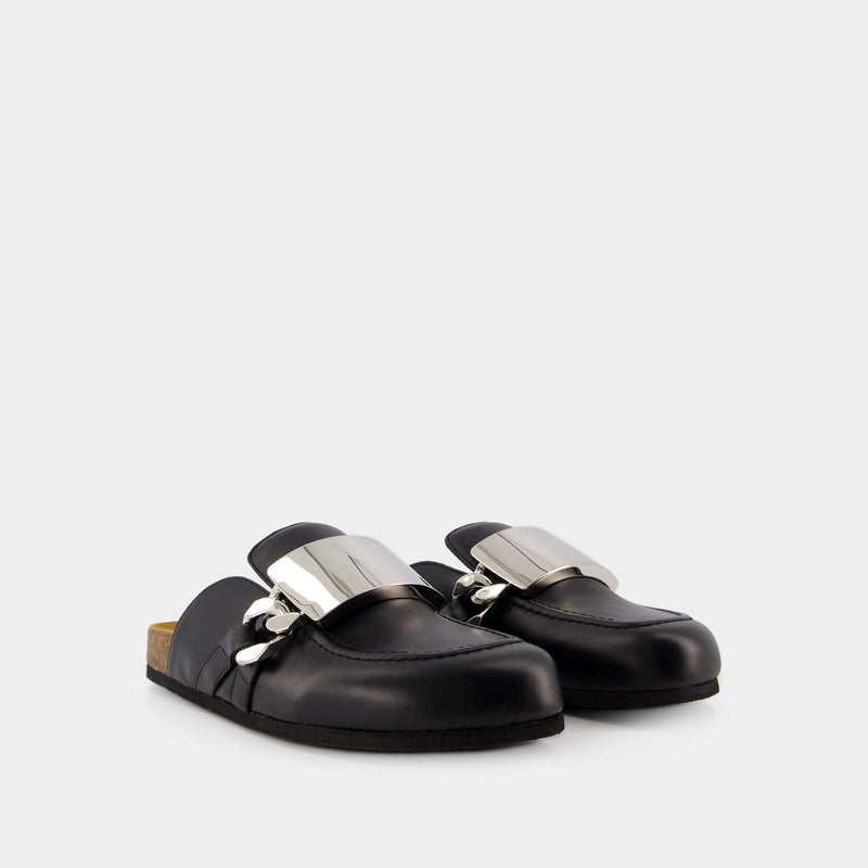【関税込み】Gourmet Loafers - J.W. Anderson - Black - Leathe Gourmet Loafers - J.W. Anderson - Black - Leather