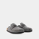 Crystal Loafers - J.W. Anderson - Black - Leather