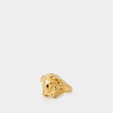 Medusa Ring - Versace - Metal - Gold