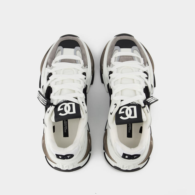 Airmaster Sneakers - Dolce & Gabbana - White/Black - Nylon