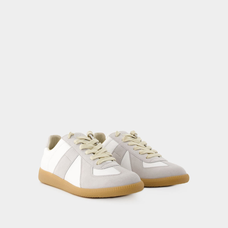 Replica Sneakers - Maison Margiela -  Dirty White - Leather