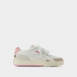 Palm University Sneakers - Palm Angels - White/Pink - Leather