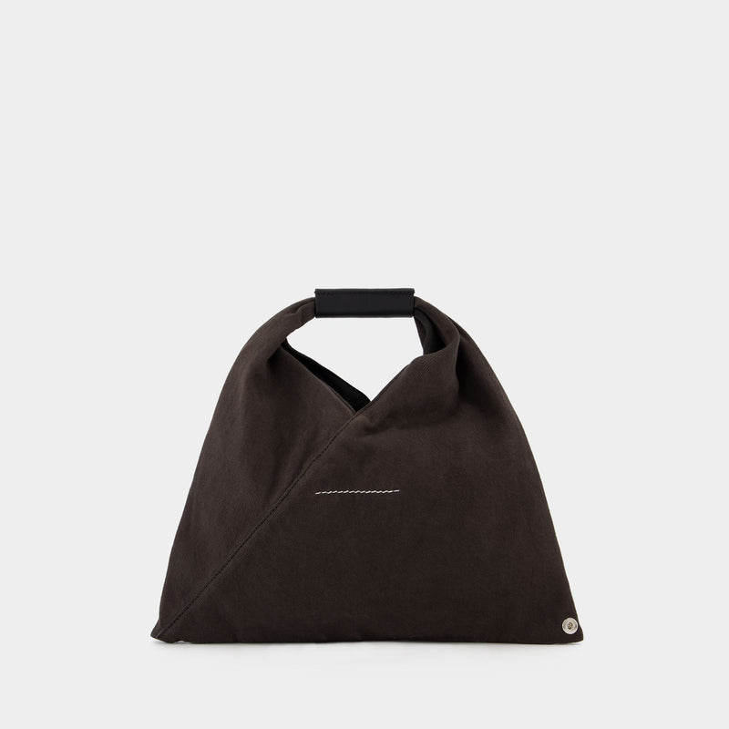 Mini Japanese Bag - Mm6 Maison Margiela - Black - Canva