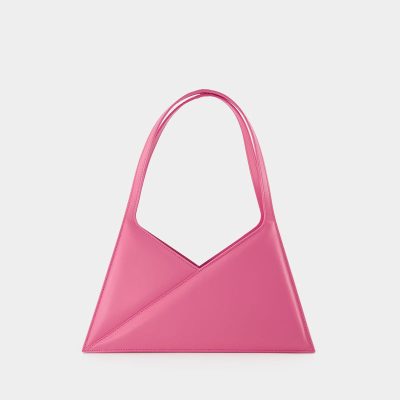 Accordion Hobo Bag - Mm6 Maison Margiela - Pink - Canva