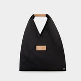 Small Japanese Bag - Mm6 Maison Margiela - Black - Canva