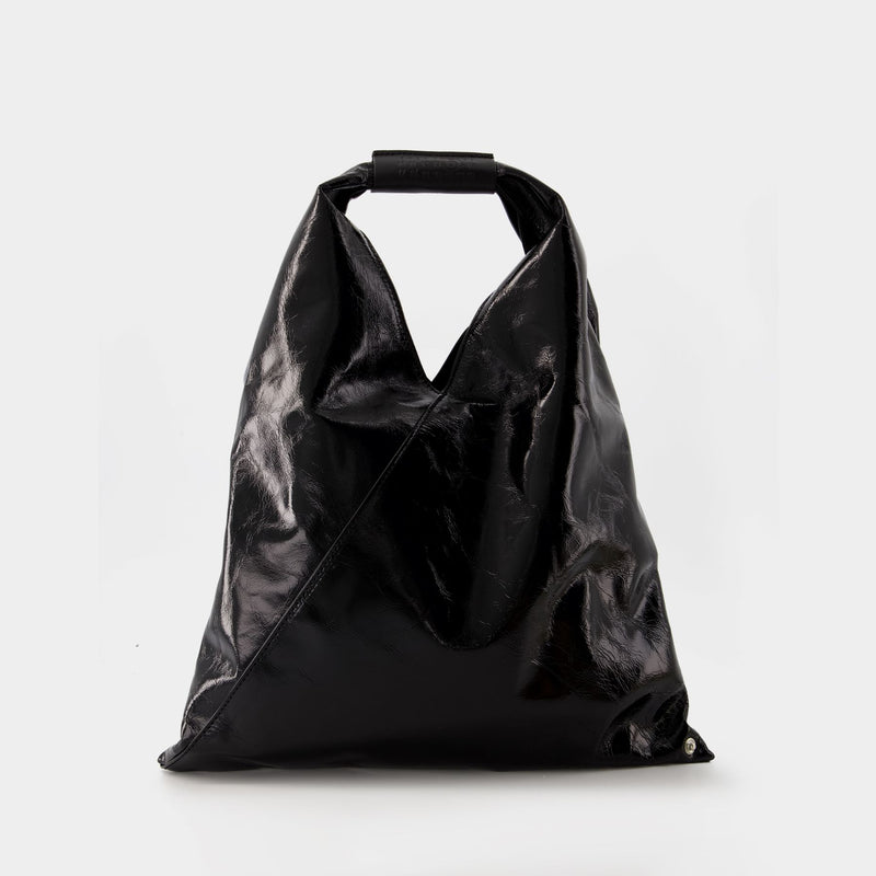 Small Japanese Bag - MM6 Maison Margiela - Leather - Black