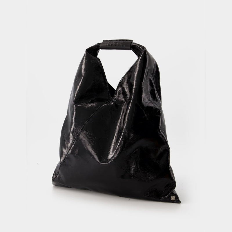 Small Japanese Bag - MM6 Maison Margiela - Leather - Black