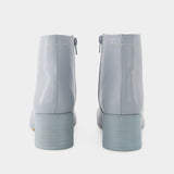 6 Anatomic 50 Ankle Boots - MM6 Maison Margiela - Leather - Blue