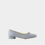 6 Anatomic Ballerinas - MM6 Maison Margiela - Leather - Blue