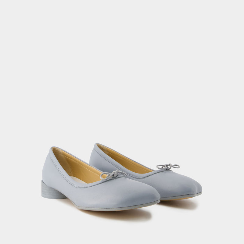 6 Anatomic Ballerinas - MM6 Maison Margiela - Leather - Blue