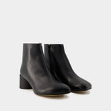 6 Anatomic 50 Ankle Boots - MM6 Maison Margiela - Leather - Black