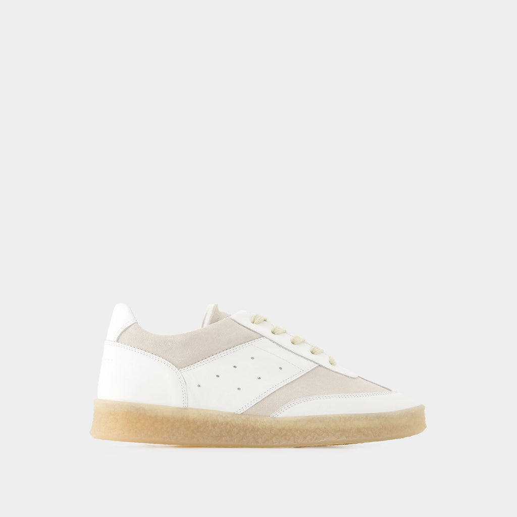MM6 Maison Margiela★(w) INSIDE OUT 6 COURT SNEAKERS★人気 MM6 Maison Margiela - Inside Out 6 Court Sneaker | HBX