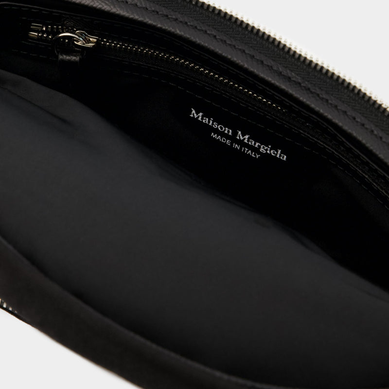 Glam Slam Belt Bag - Maison Margiela - Leather - Black