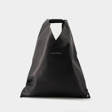 Classic Japanese Bag - MM6 Maison Margiela - Leather - Black