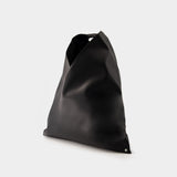 Classic Japanese Bag - MM6 Maison Margiela - Leather - Black