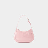 Small Hobo Shoulder Bag - Versace - Leather - Pink