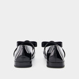 T.20 Ballerinas - Versace - Leather - Black