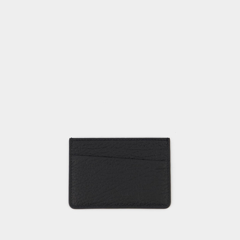 Slim 3 Cc Card Holder - Maison Margiela - Black