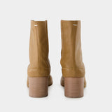 Tabi H60 Ankle Boots - Maison Margiela - Leather - Nude