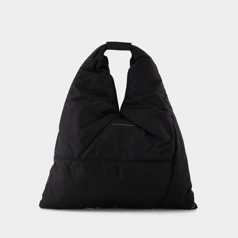 Classic Japanese Bag in Black Synth