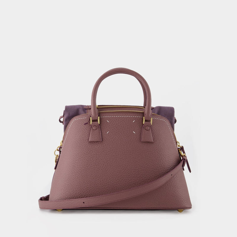 5Ac Classic Medium Bag in Pink Leather