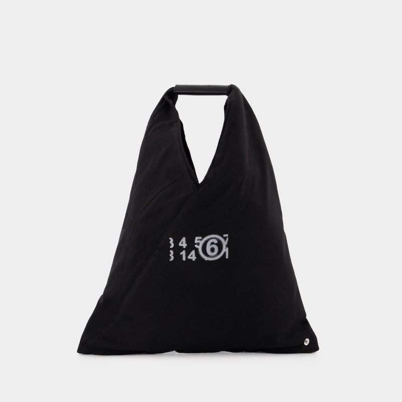 Small Japanese  Tote Bag - Mm6 Maison Margiela - Black - Cotton