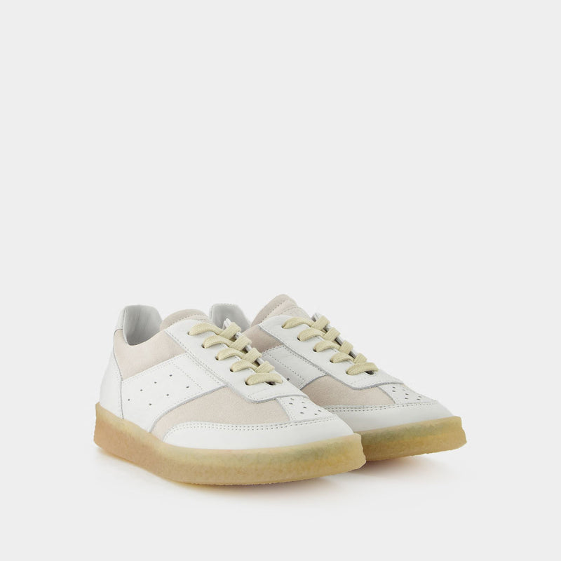 Sneakers - Mm6 Maison Margiela - White - Leather