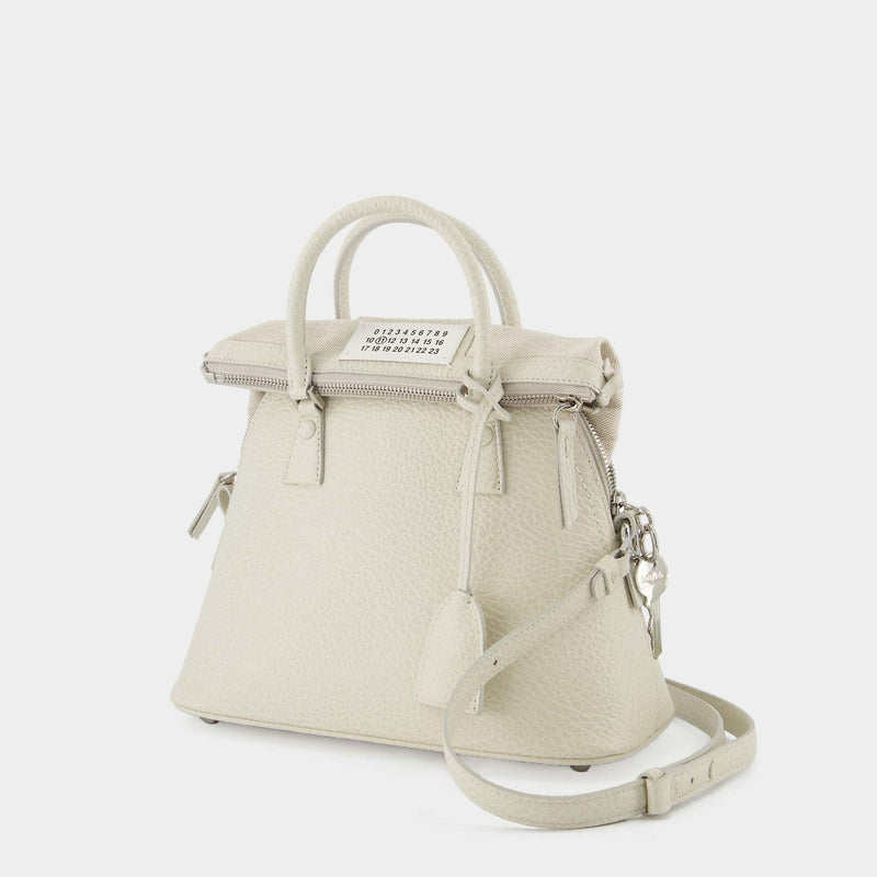 5Ac Classic Mini Bag - Maison Margiela - Greige - Leather